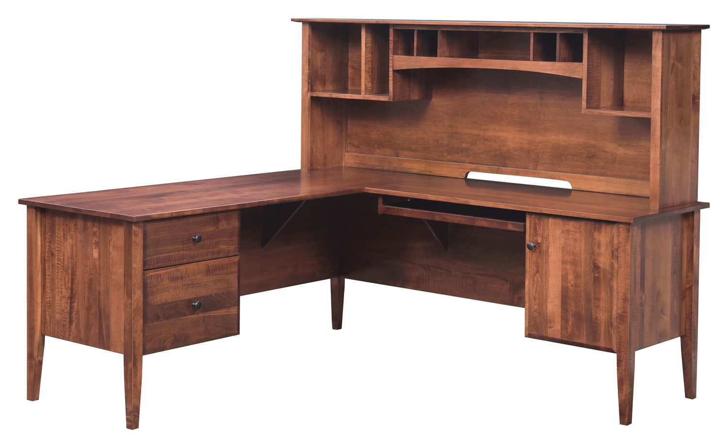 Hampton Corner L-Desk and Hutch