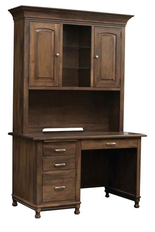 Henry Stephens Knee Hole Desk and Hutch