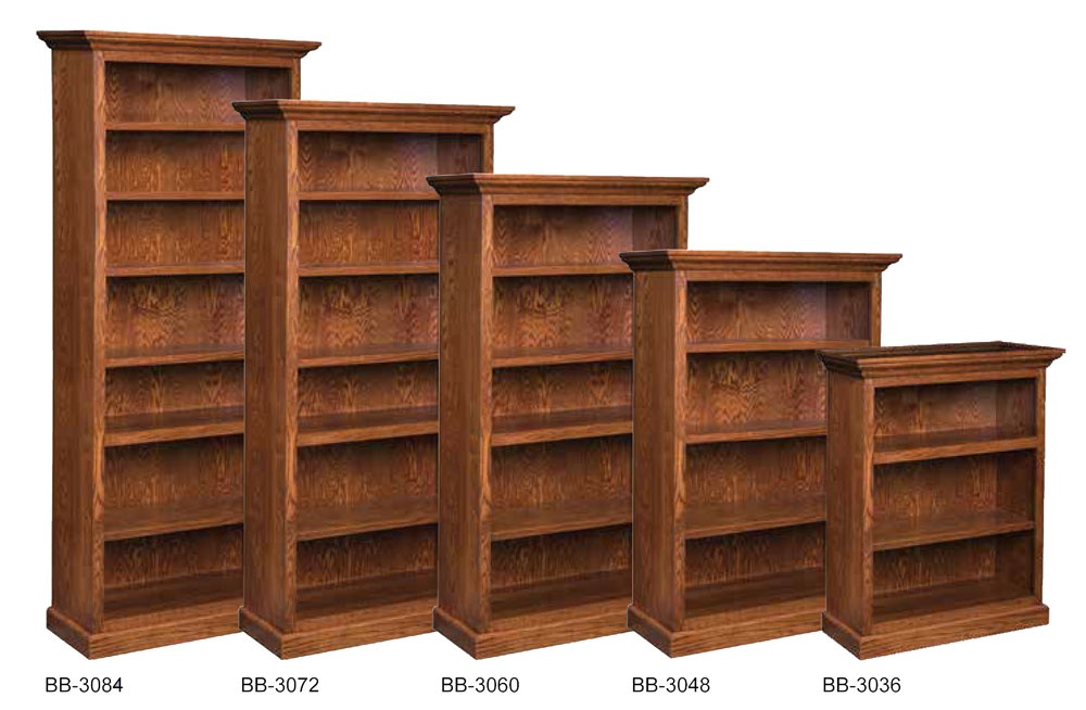 Brooklyn Bookcases - Ohio Hardwood Furniture