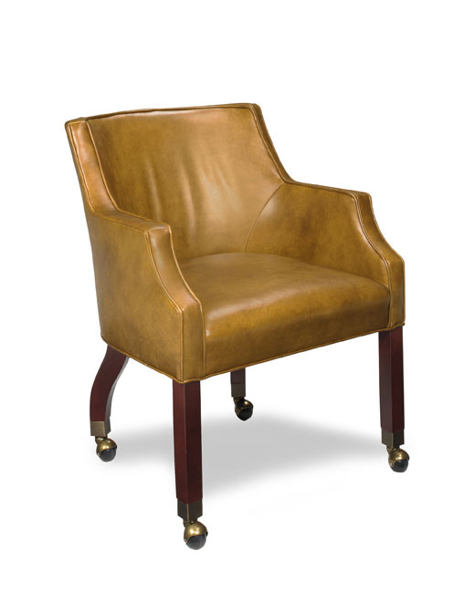 256-C Firefox Game Chair with Casters by McKinley Leather
