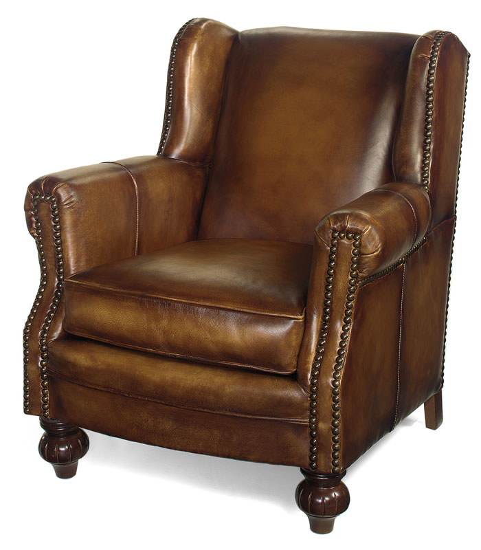 342 Austin Chair by McKinley Leather
