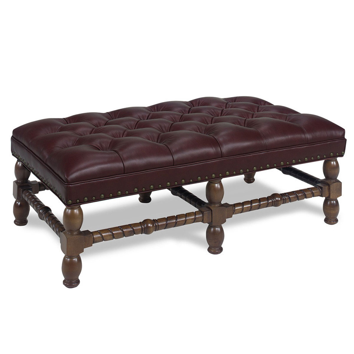 510-T J. Neal Norman Bench by McKinley Leather