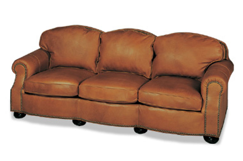 1084 Raleigh Traditional Sofa by McKinley Leather