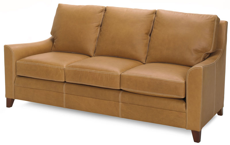 2244 Frazier Contoured Euro Sofa by McKinley Leather