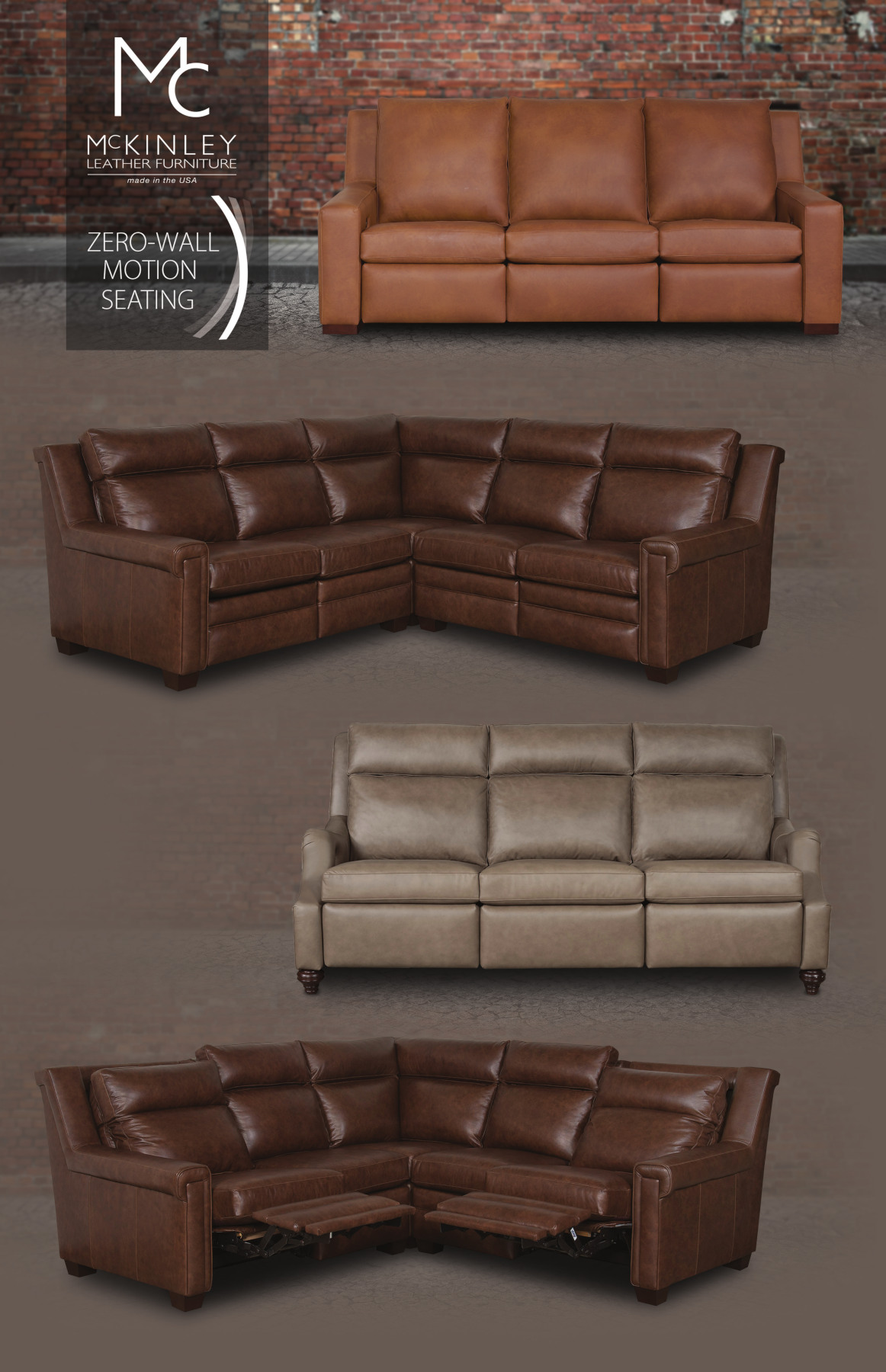  McKinley American Headliner My Zero Wall Motion Seating