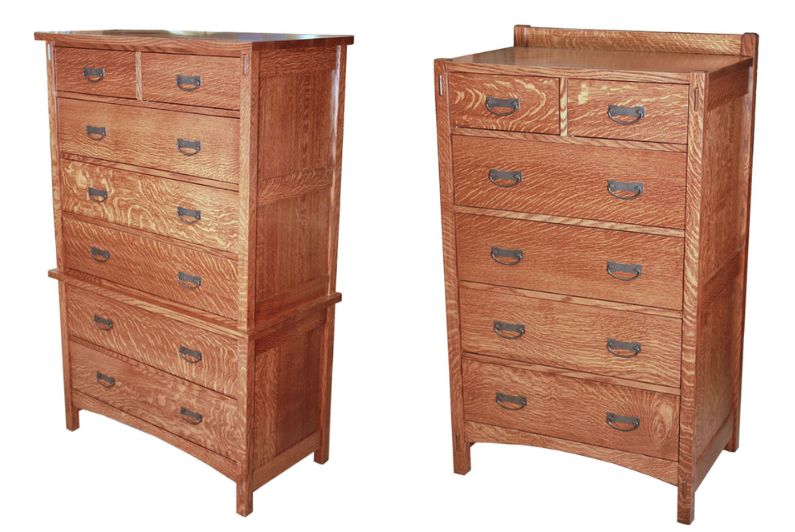 Mellion Chest of Drawers & Chest on Chest