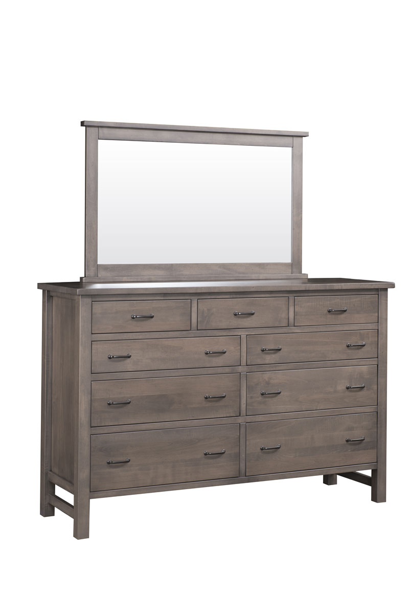 Cabin Creek Tall Drawer Dresser shown with MI-1733 Mirror (Sold Separately) 