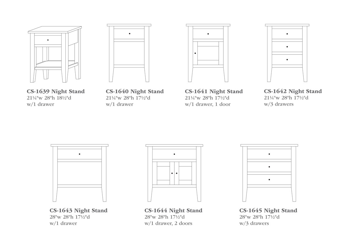 Chelsea Collection Nighstands