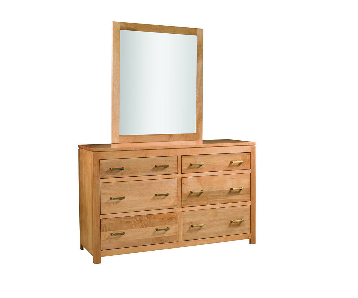 Lew Modern LM-2330 Dresser with Mirror (sold separately)