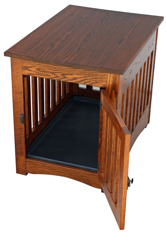 Mission Dog Crate End Table - Ohio Hardwood &amp; Upholstered Furniture