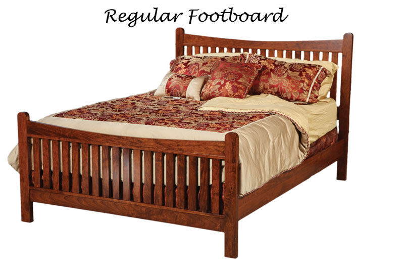 Dreamland Bed with Regular Footboard