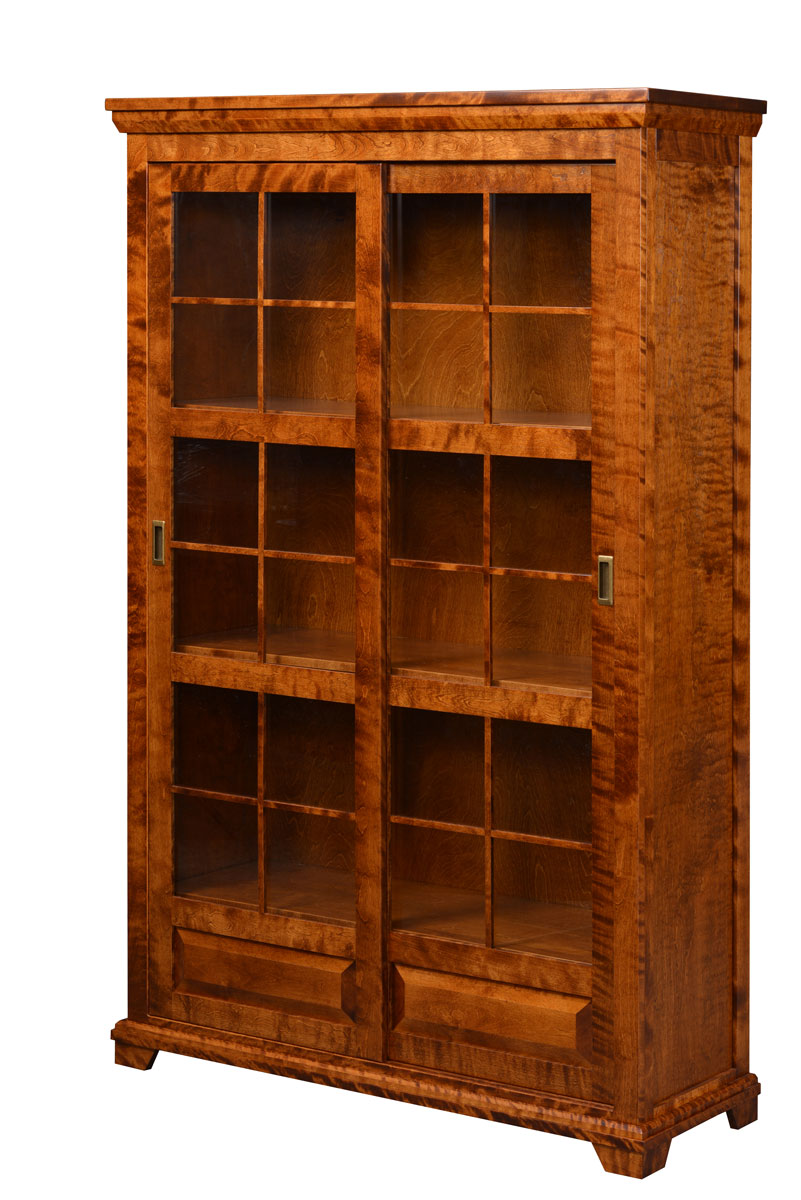 Abbie Sliding Door Bookcase