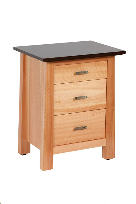 Olbrich Gardens 3 Drawer Nightstand