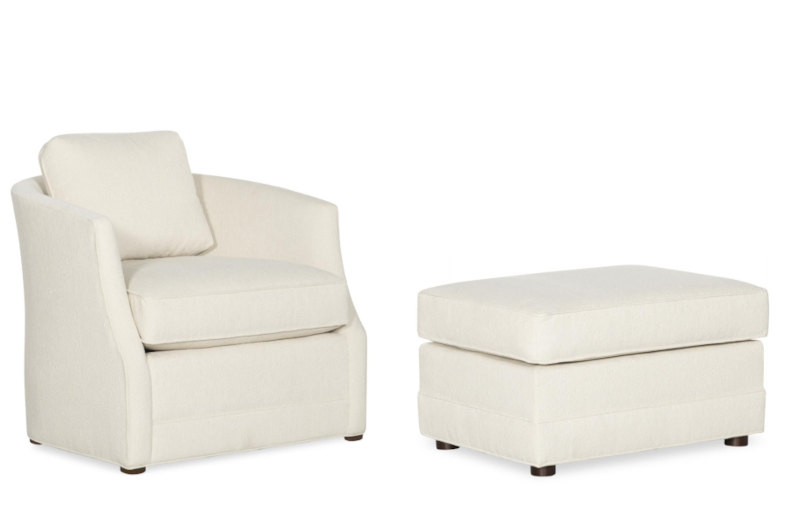 Jett Chairs and Ottoman by Temple Furniture