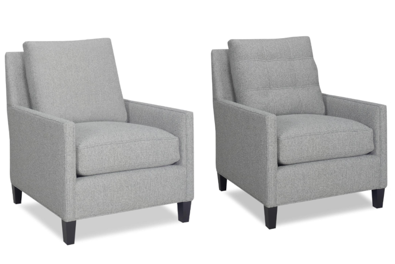 Warner Chairs & Ottoman by Temple Furniture