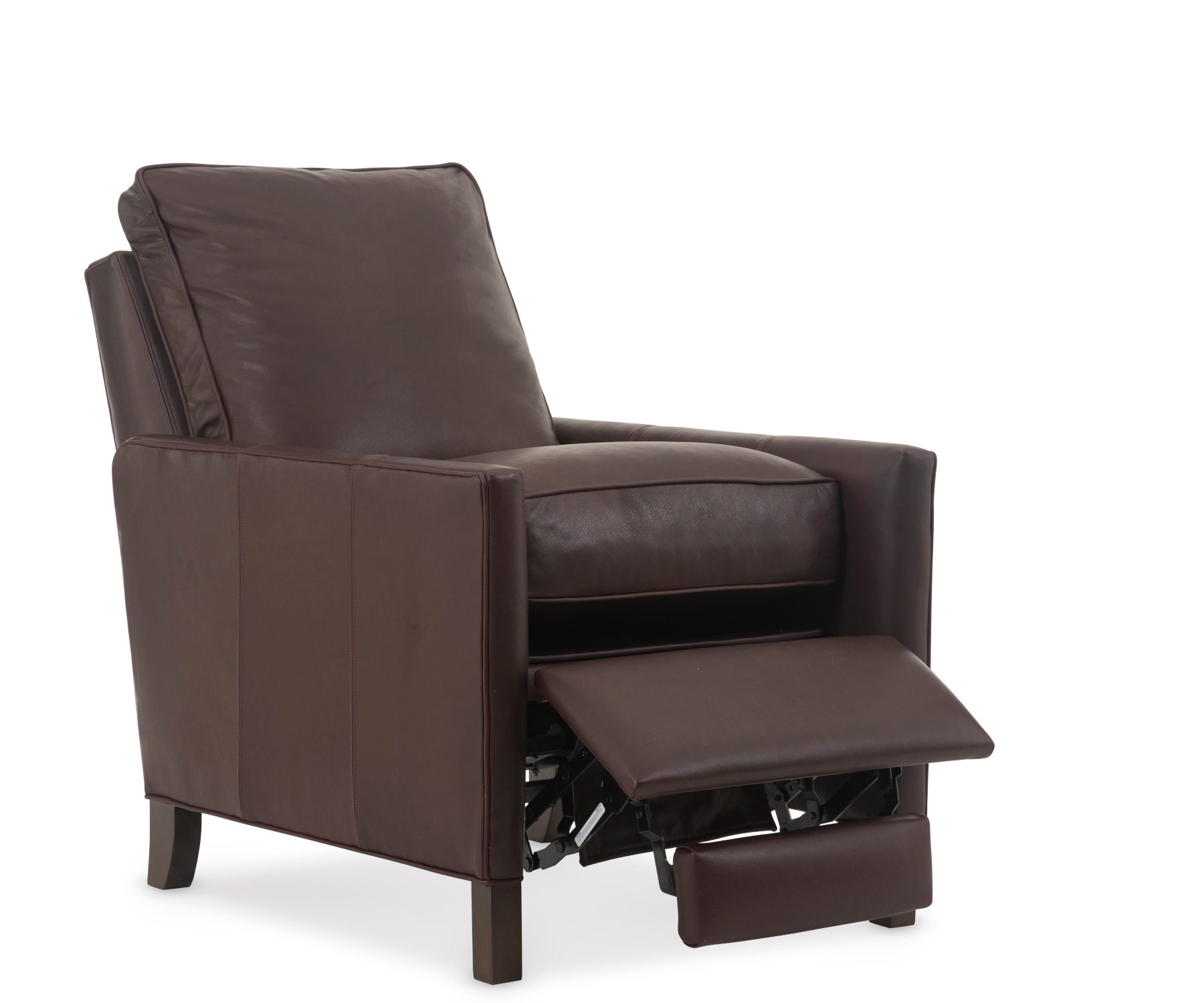 Dorian Recliner by Temple Furniture in Half Open Position