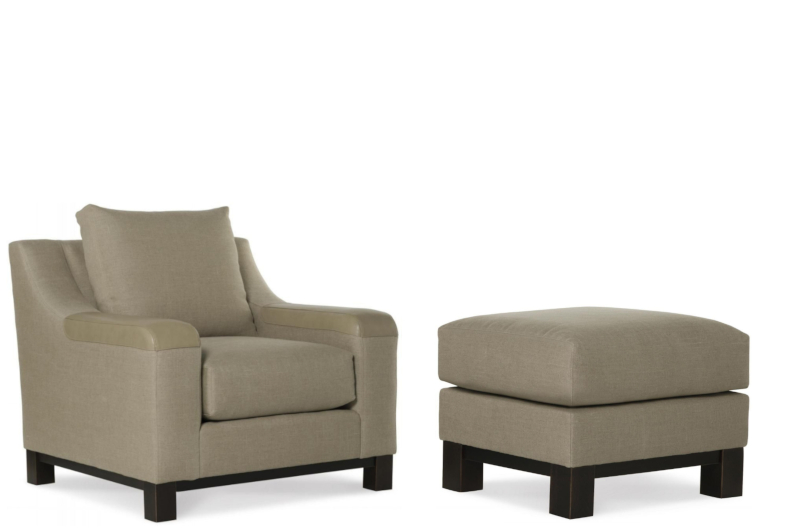Huxley Chairs & Ottomans by Temple Furniture