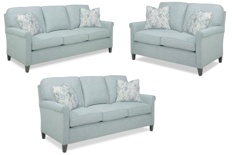 Nola Sofas & Loveseat by Temple Furniture