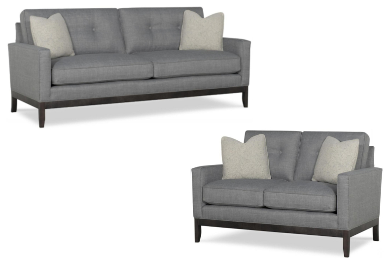 Reese Sofa & Loveseat by Temple Furniture