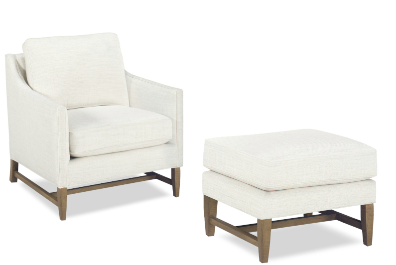 Sassy Chair & Ottoman by Temple Furniture