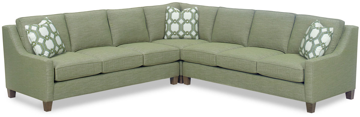 Temple Furniture 5200 Brody Sectional with No Buttons