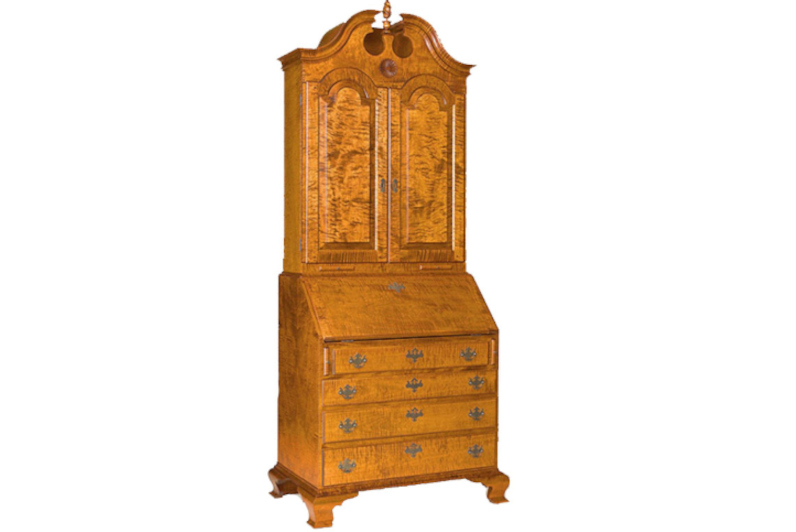 Bonnet Top Secretary Desk