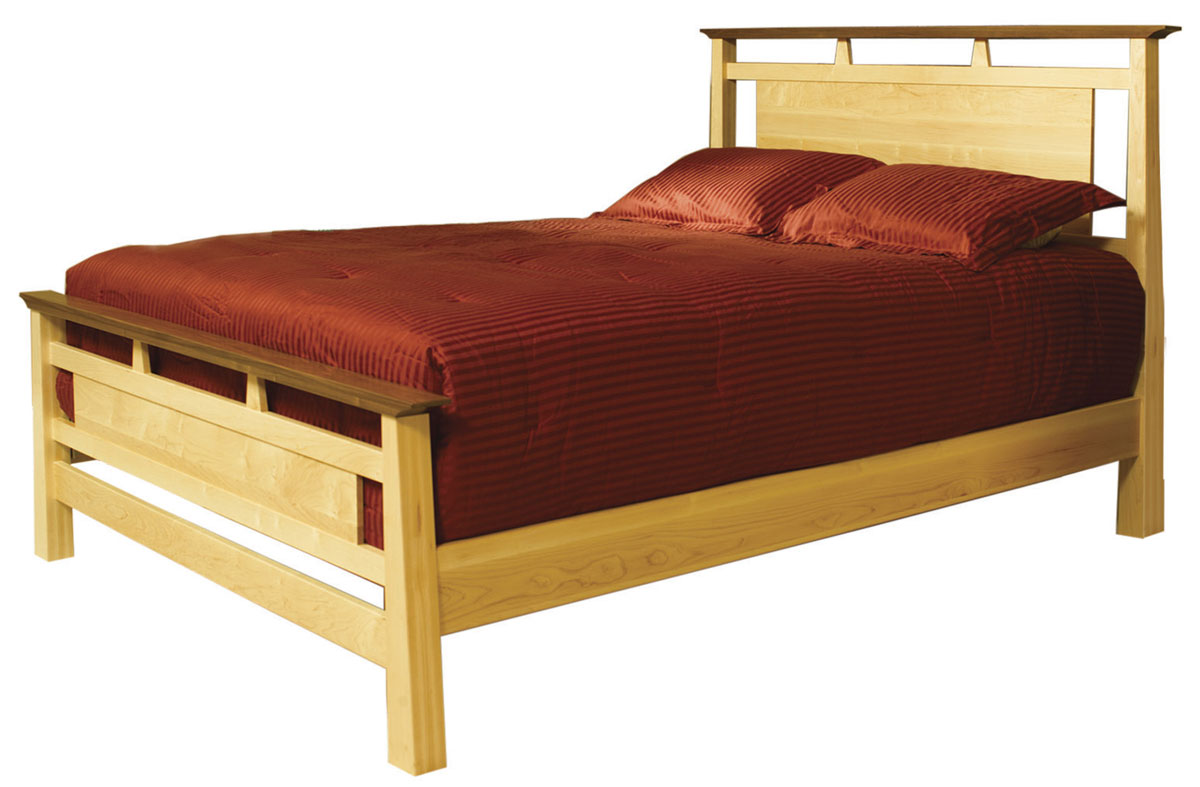Olbrich Gardens Bed with Standard Footboard