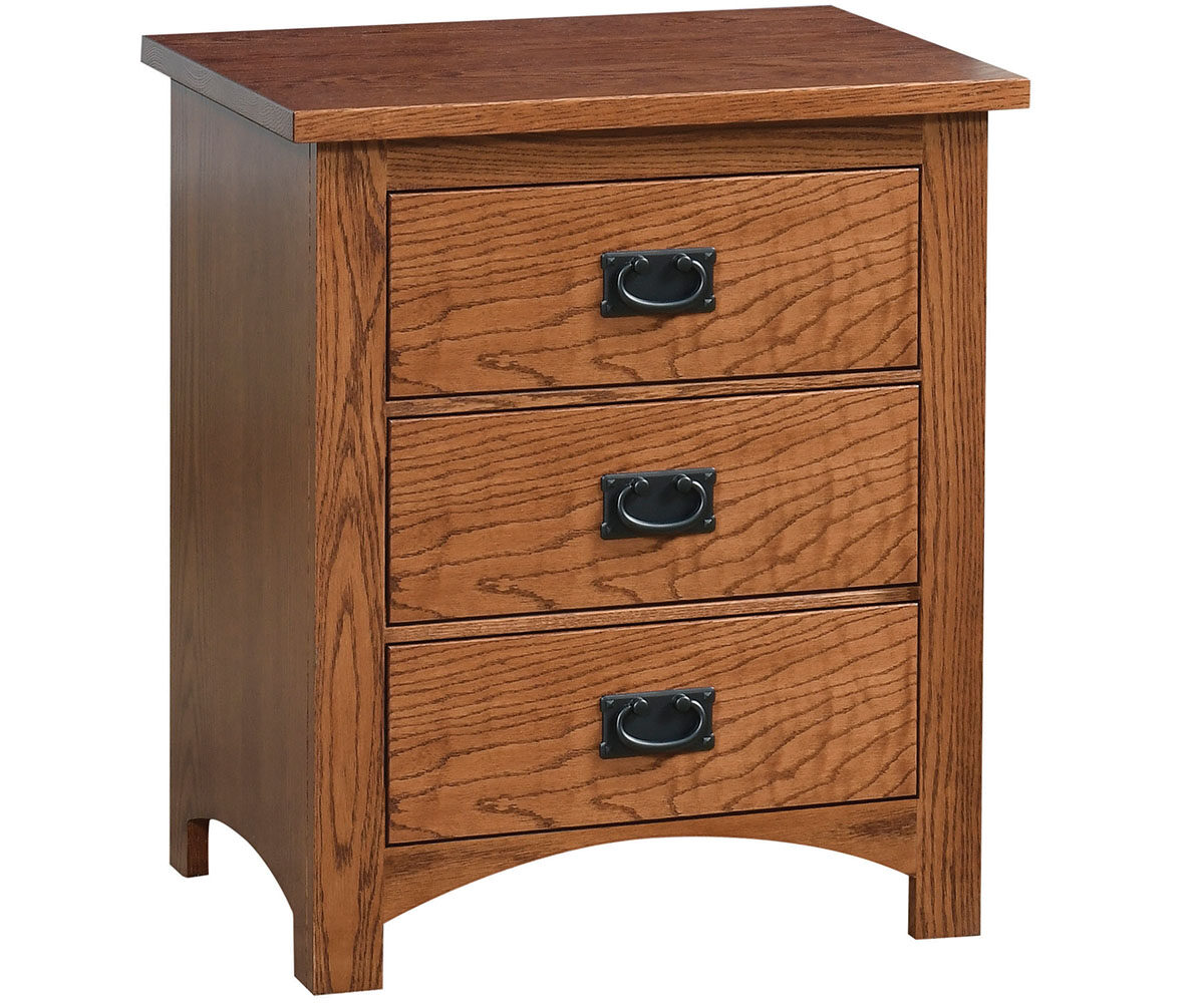 Siesta Mission 3-Drawer Nightstand