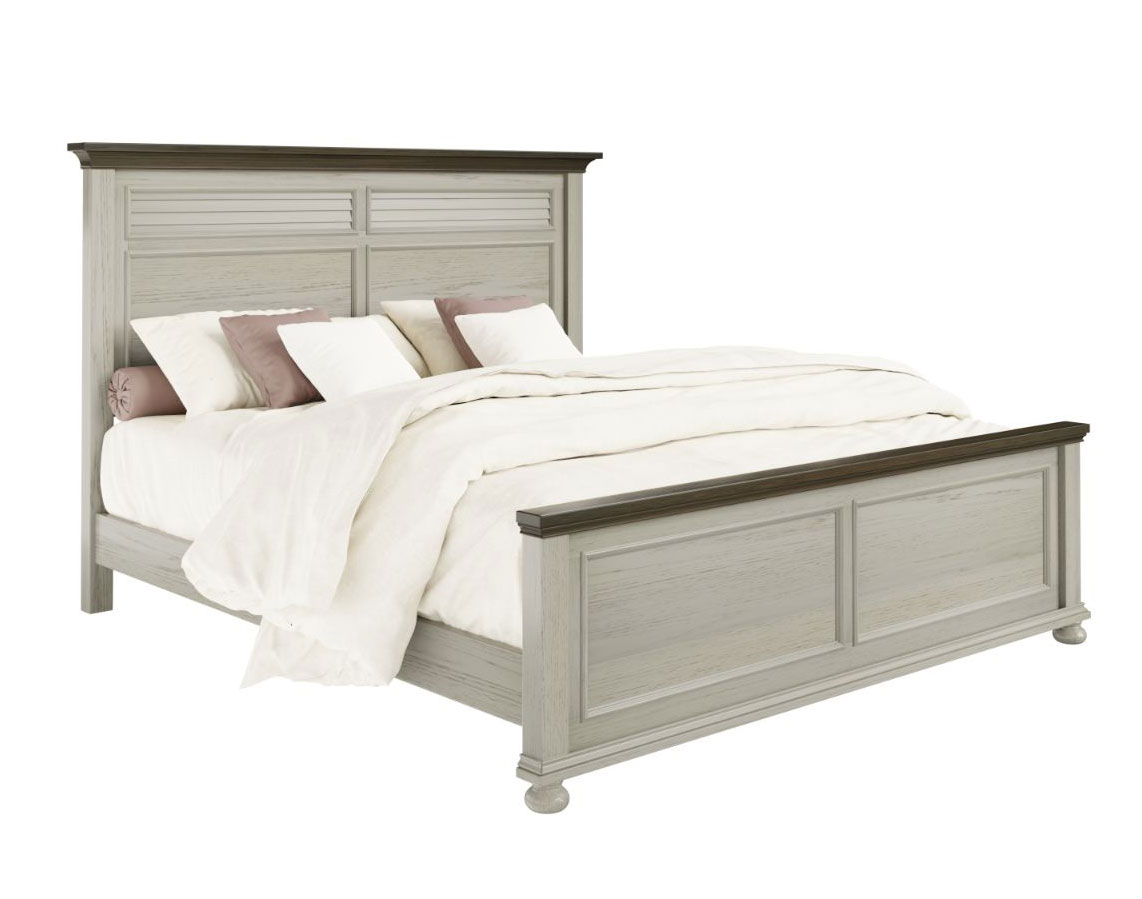 Hickory Grove Panel Bed