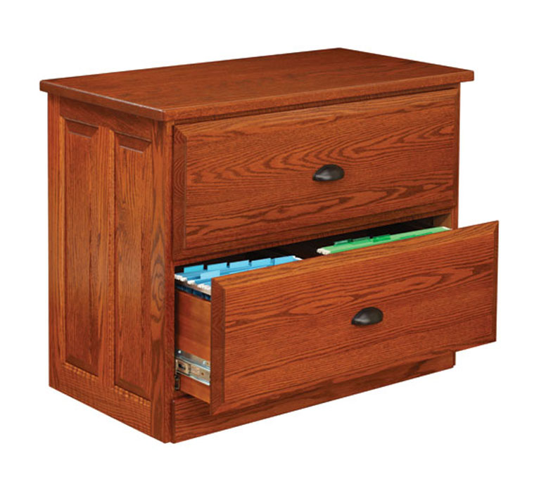 2-Drawer Lateral File Cabinet - Ohio Hardwood Furniture