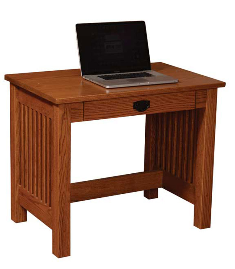 Mission Valley 36 Inch Deluxe Writing Desk Ohio Hardwood Furniture