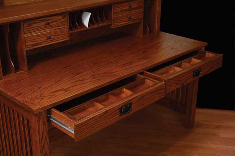 Mission Valley Delulxe Writing Desk Drawers