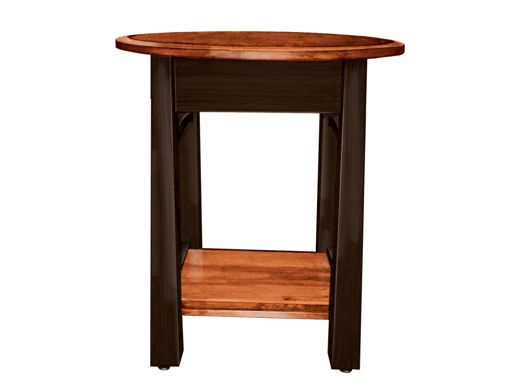 Madison Bow Round End Table