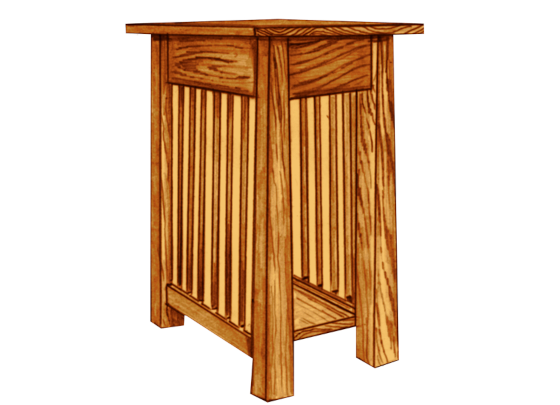 Madison Mission Small End Table