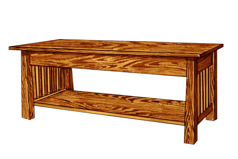 Madison Mission Coffee Table