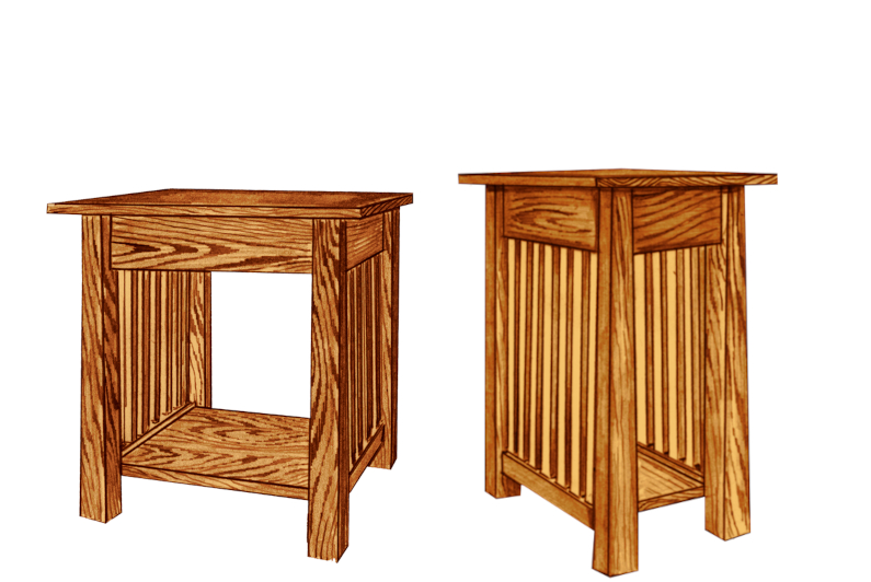 Madison Mission End Tables
