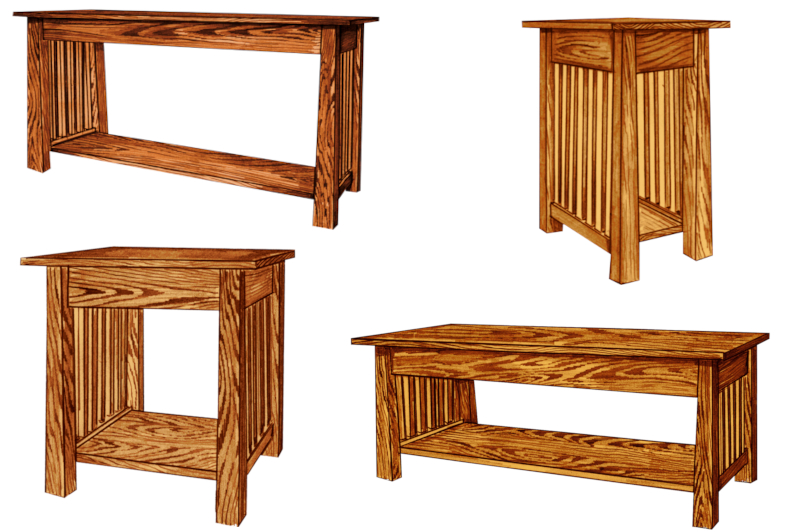 Madison Mission Occasional Tables