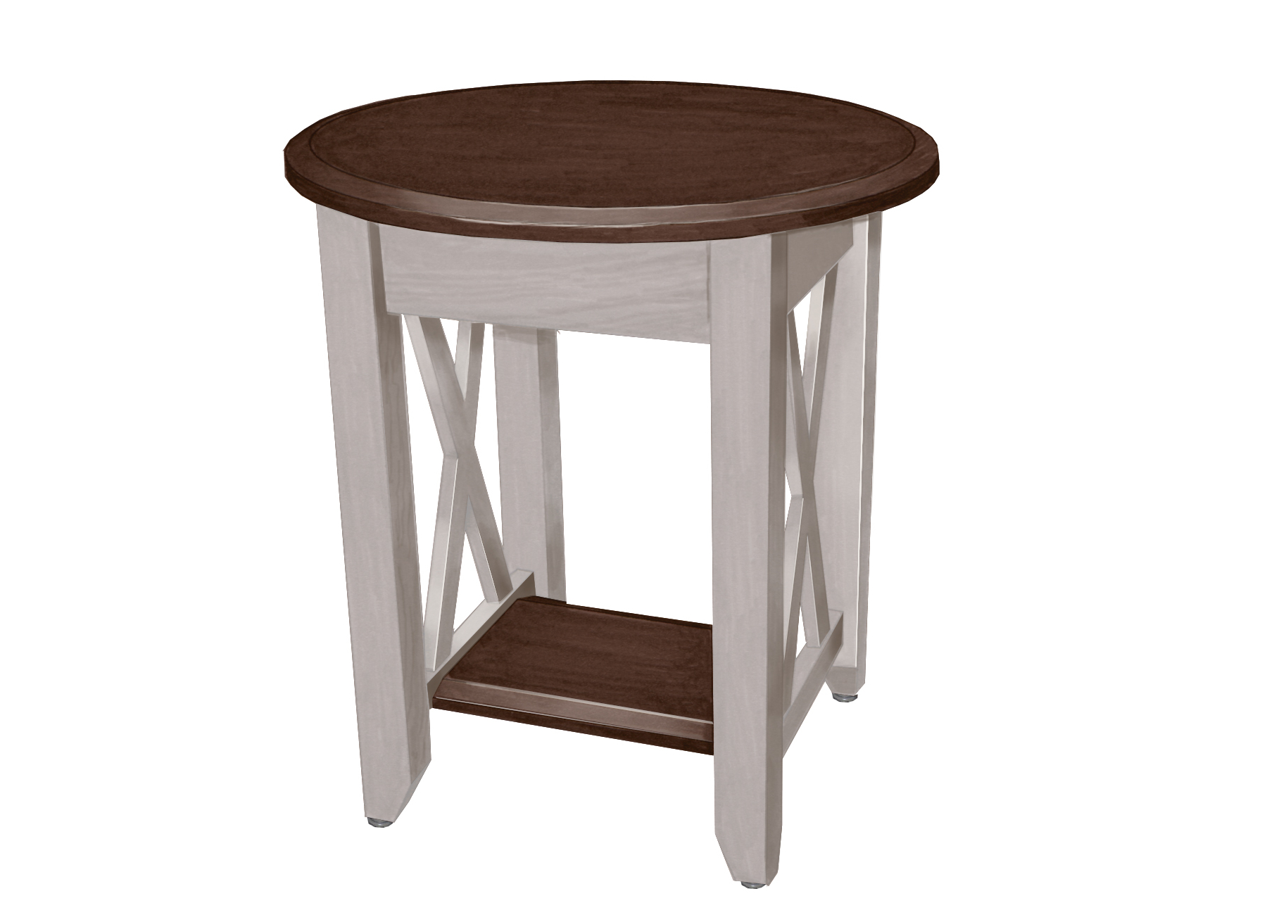 Portland Round End Table
