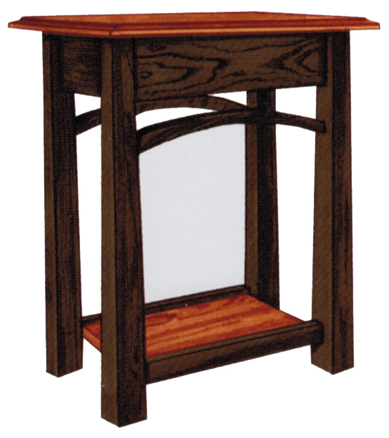 Madison Bow Small End Table