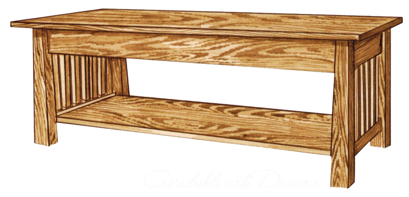 Madison Mission Coffee Table