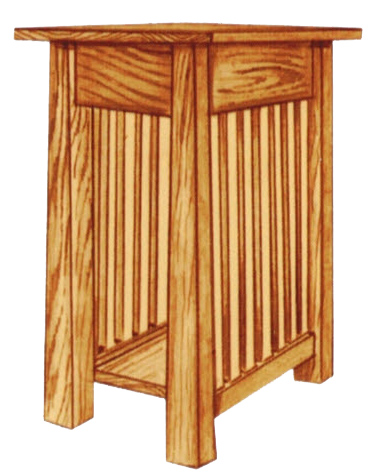 Madison Mission Small End Table