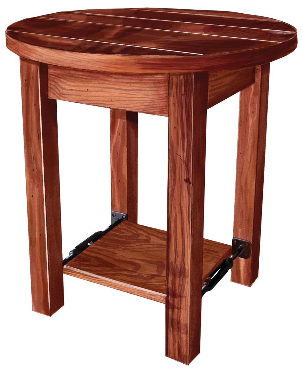 Bayfield Round End Table