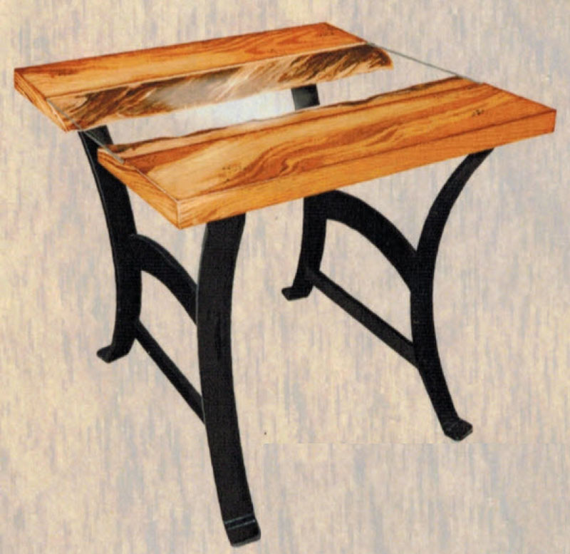 Golden Gate End Table