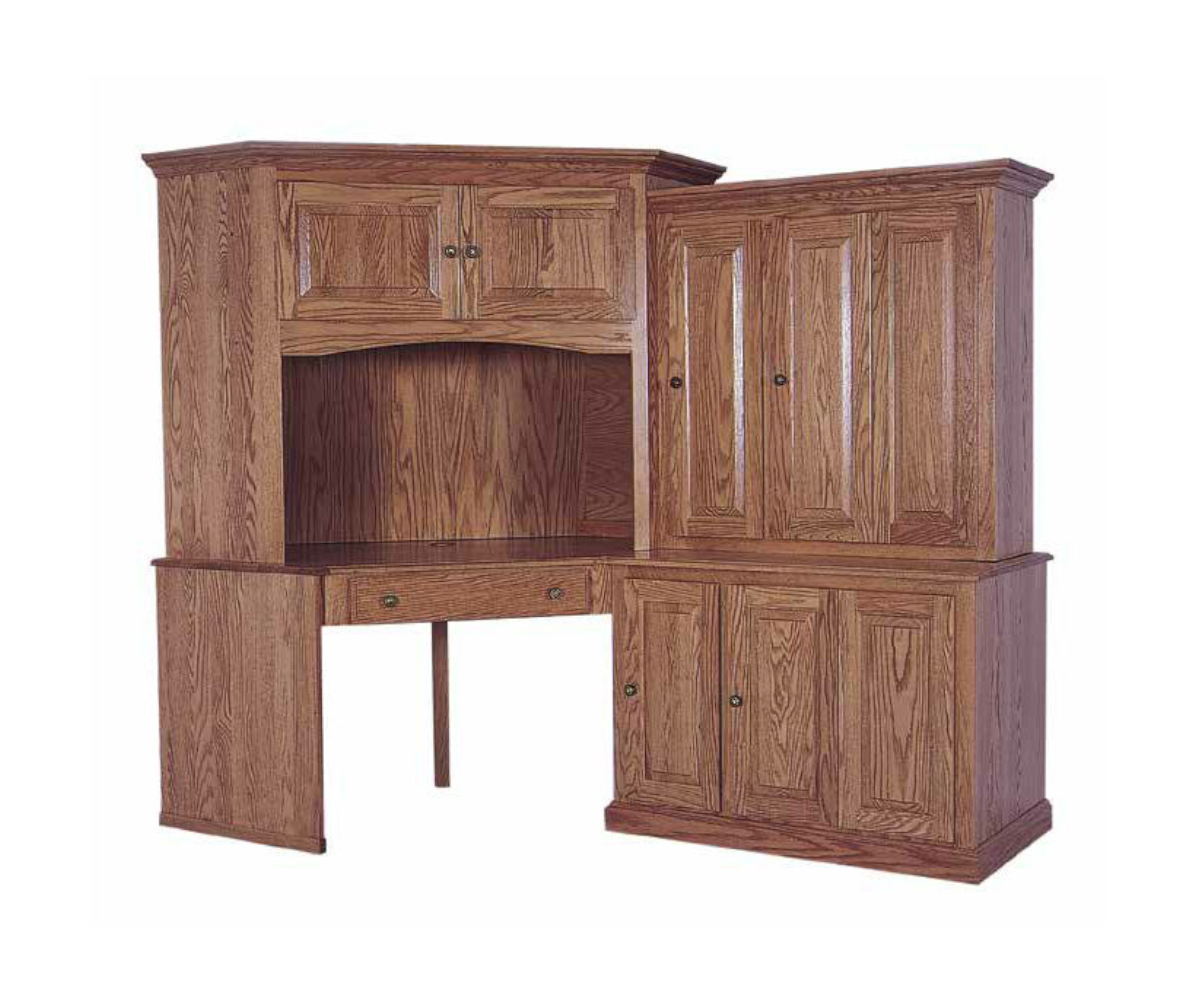 Heirwood 84 Corner Desk Closed