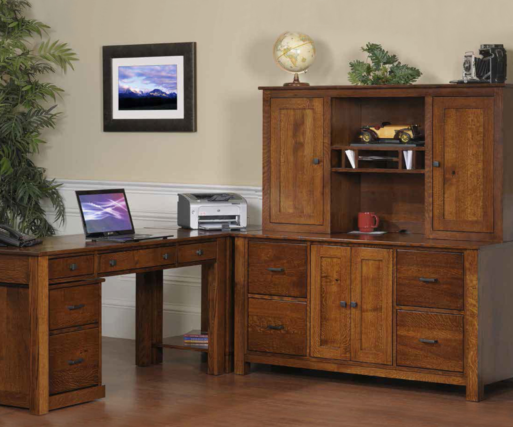 Clark Mission Modular Office Collection
