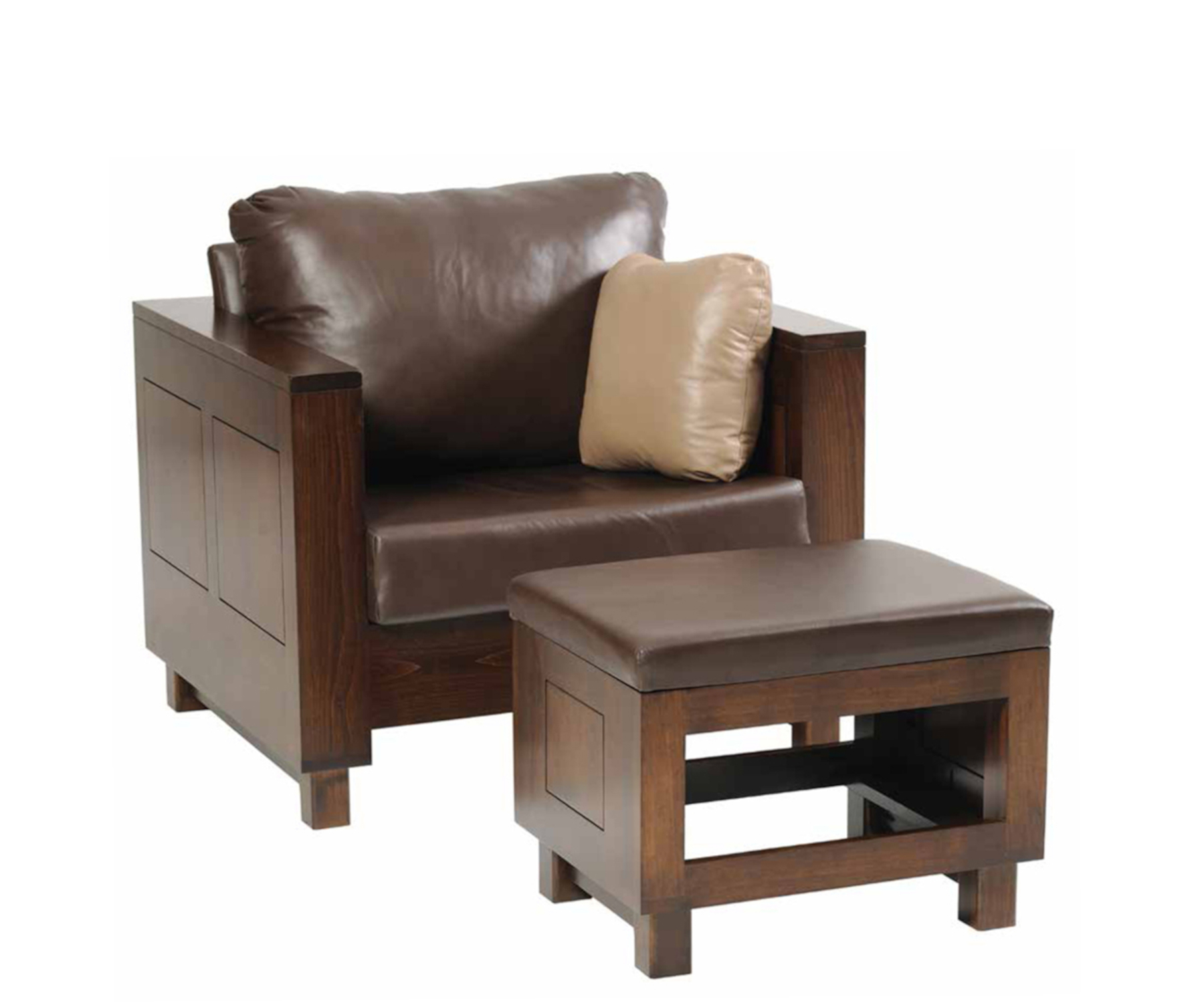 La-Salle Urban Chair & Ottoman