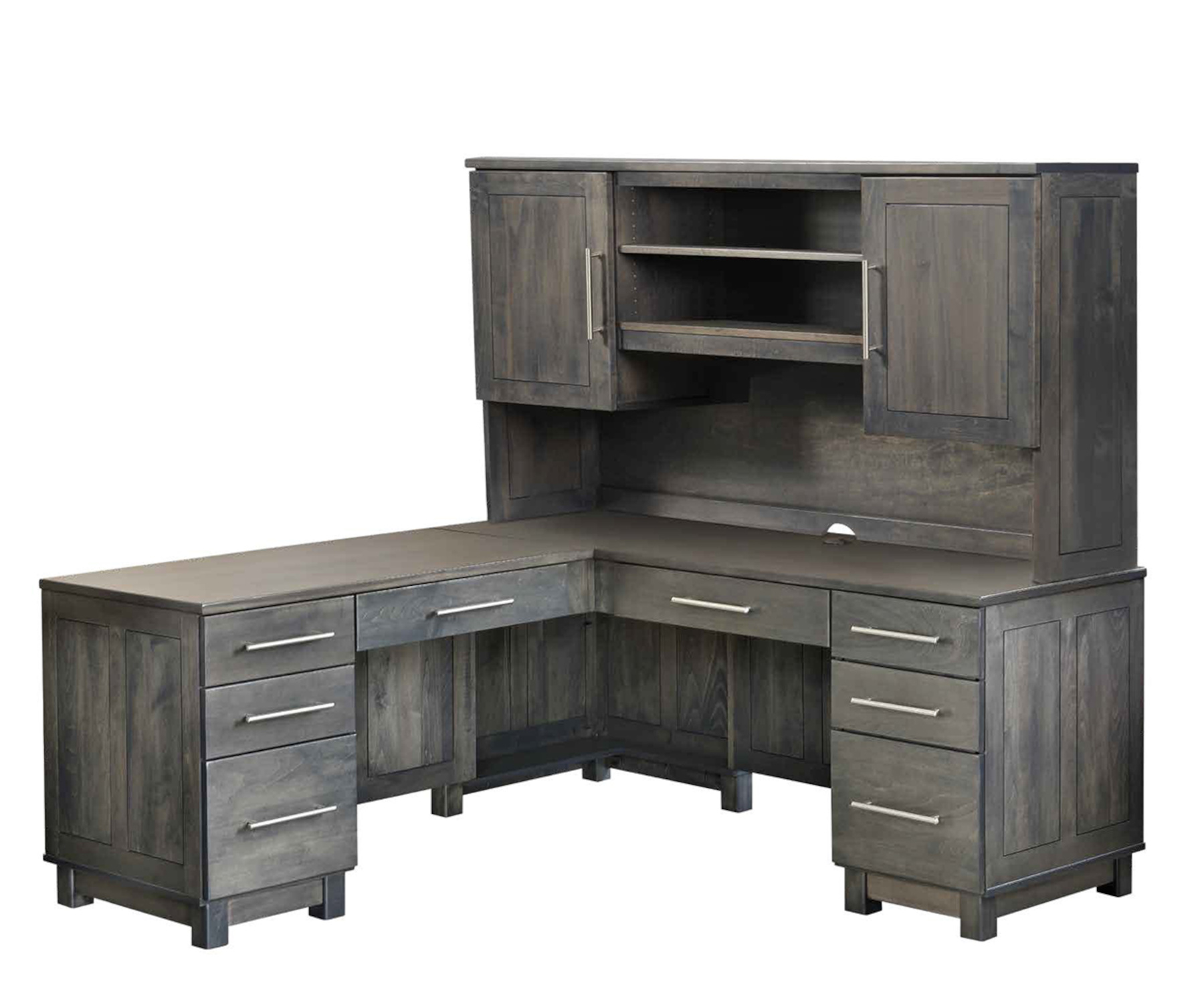 LA- Salle Urban L-Desk & Hutch