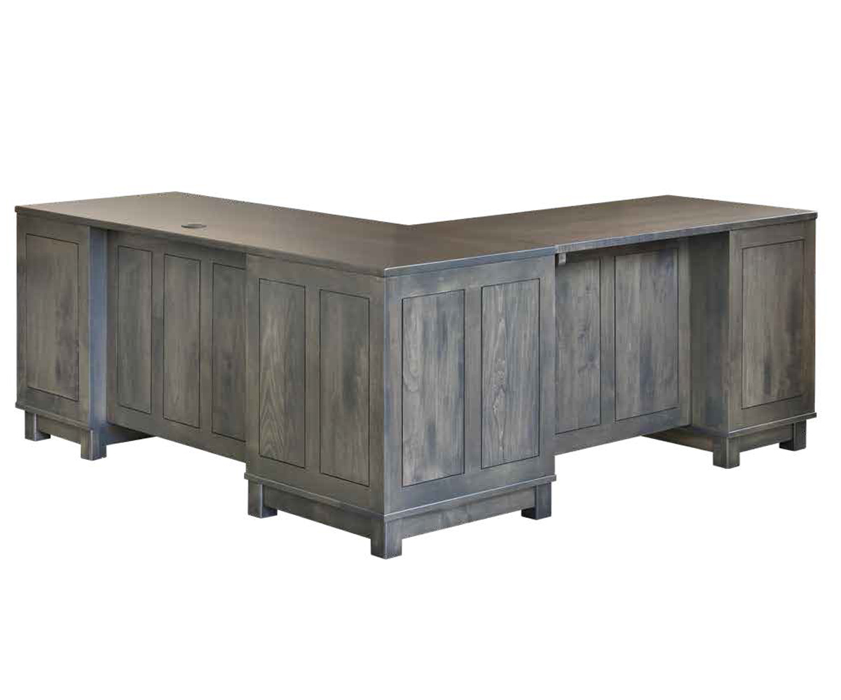 La-Salle Urban L-Desk Front View