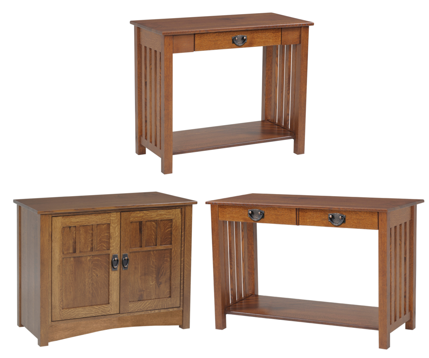 Liberty Mission Sofa & Hall Tables