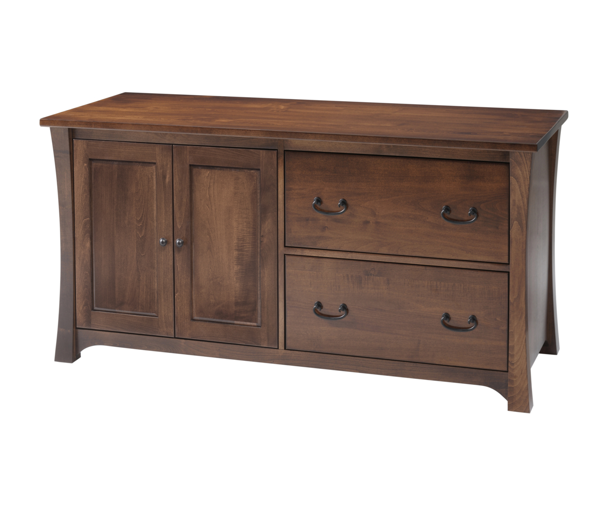 Woodbury Lateral File with Doors on Left